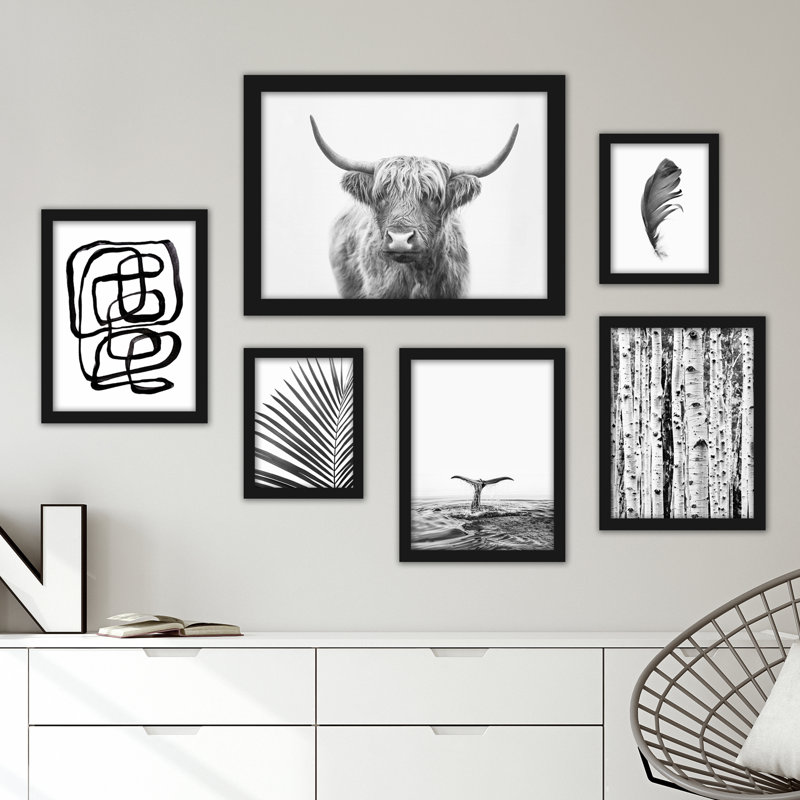 By Sisi And Seb 6 Piece Picture Frame Graphic Art Print